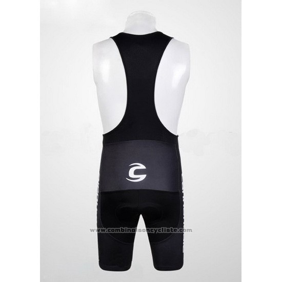 2012 Maillot Cyclisme Cannondale Noir et Vert Manches Courtes et Cuissard